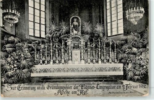 Wien Kirche am Hof 2 Februar 1912