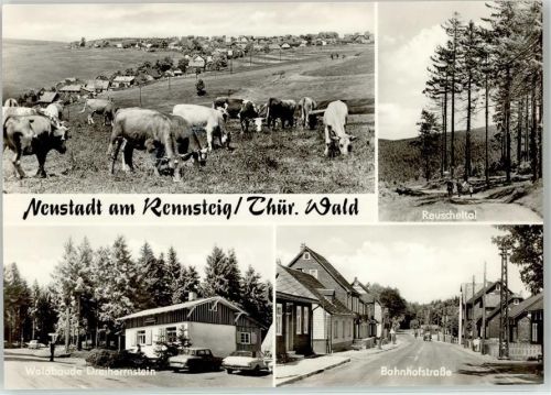 Neustadt Reuscheltal Bahnhofstraße Gasthaus Dreiherrnstein