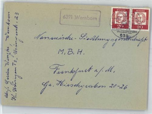Wernborn Landpoststempel