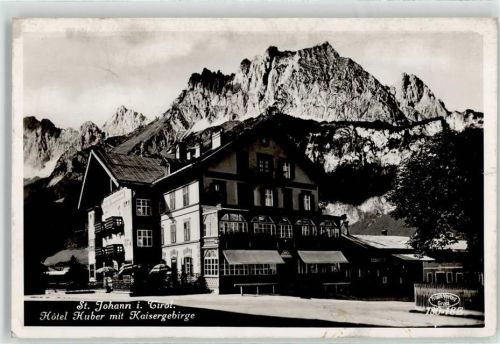 St. Johann 1938 Hotel Huber