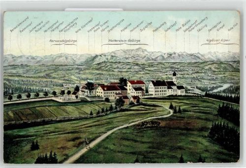 Hohenpeißenberg Gebirgspanorama