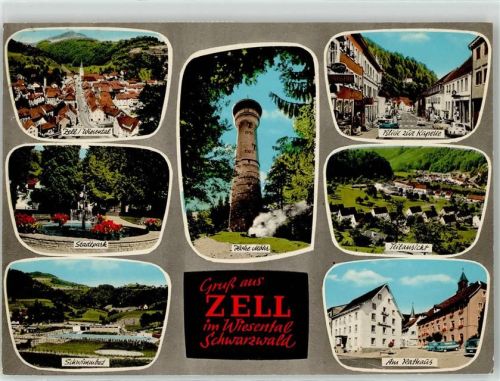 Zell Schwimmbad Stadtpark Rathaus Kapelle Autos Hohe Möhr AKU2