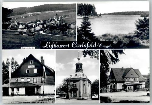 Carlsfeld FDGB-Erholungsheim Kirche See