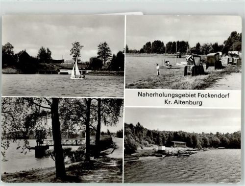 Fockendorf Strand Segelboot