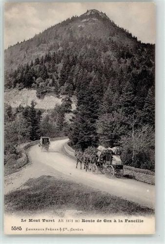 Gex Postkutsche Route de la Faucille