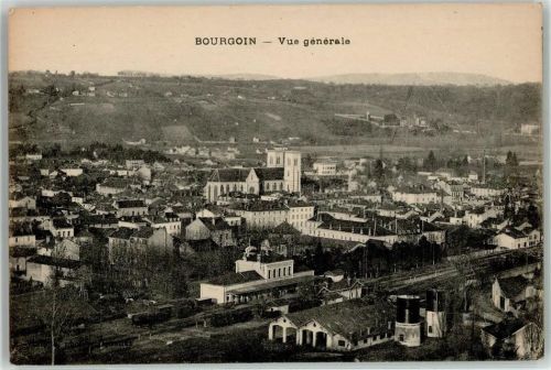 Bourgoin-Jallieu Bahnhof Kirche