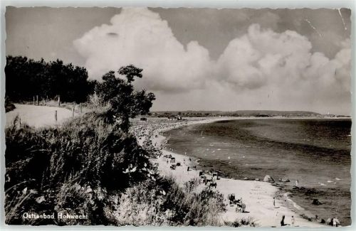 Hohwacht Landpoststempel Högsdorf Strand