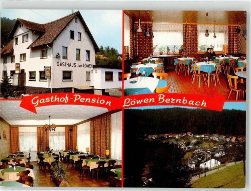 Bernbach Gasthaus Pension Zum Löwen G.Schiebenes