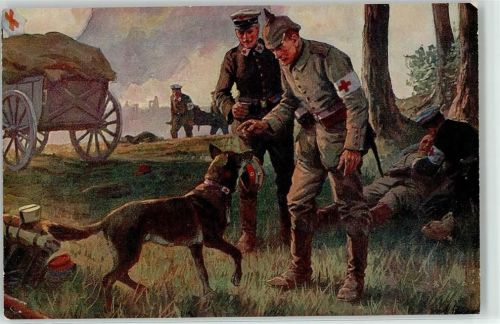 sign. Roloff, A. Rotes Kreuz Soldat WK I
