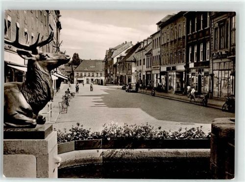 Großenhain Blick vom Karl Marx Platz