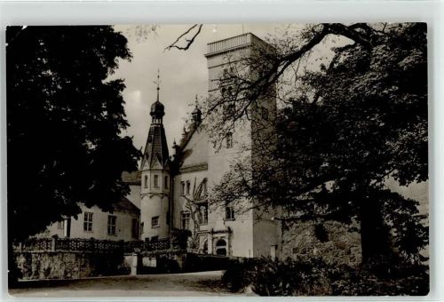 Boitzenburg Erholungsheim Auffahrt zum Schlosshof