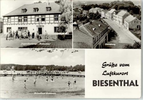Biesenthal Jugendherberge Hollmühle Strandbad Wukensee Schlossberg