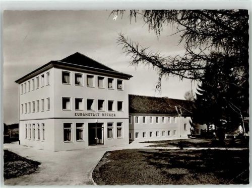 Bayerisch Gmain Kuranstalt Becker