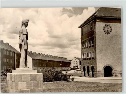 Sangerhausen Westsiedlung Bergarbeiter Denkmal
