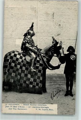 1903 Grand Tounai historique - Jean IV Beer D`Auxy AK
