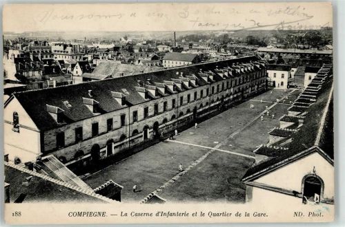Compiegne 1916 Kaserne Infanterie