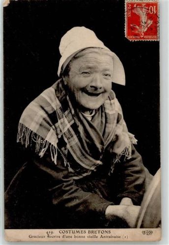 Rennes 1912 Tracht Bretagne
