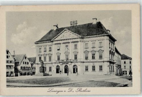 89415 W8882 Lauingen Donau - Rathaus
