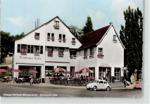 Bad Münstereifel Rathauscafe VW Käfer Peter Frohn Markt 18