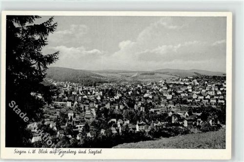 57072 W5900 Siegen - Blick auf Giersberg und Siegtal