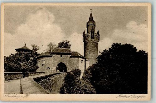 Friedberg Hinteres Burgtor Turm