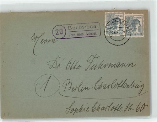 Benterode Landpoststempel
