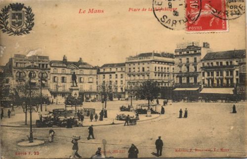 Le Mans Le Mans (Frankreich) Leporello II (fleckig VS/RS)