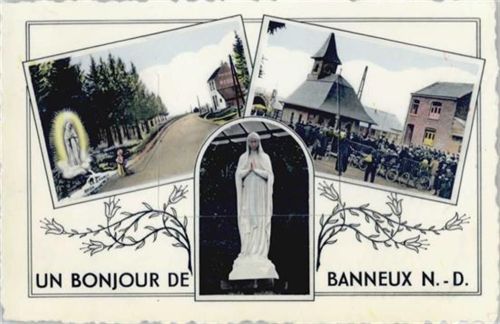 Banneux Banneux (Belgien) Leporello I-II (Klebereste RS)