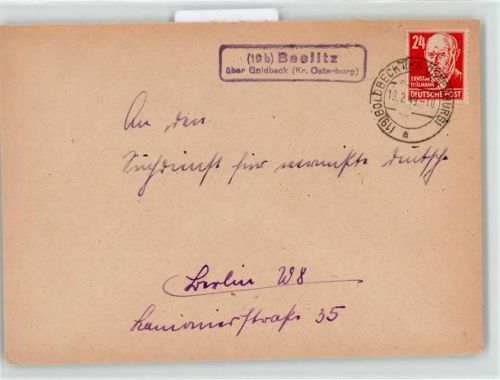 Beelitz Landpoststempel