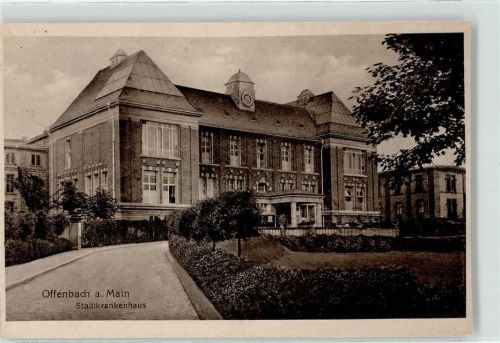 63065 W6050 Offenbach am Main 1916 - Krankenhaus