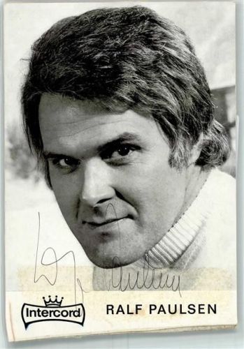 Ralf Paulsen Autogramm origin. Unterschrift