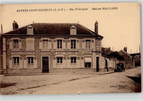 Auvers-Saint-Georges Cafe Billard