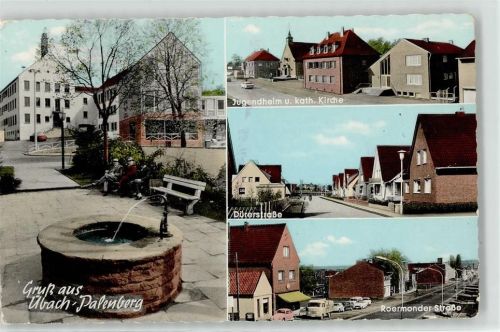 Übach Dürerstraße Roermonderstraße Jugendheim Kath. Kirche Brunnen