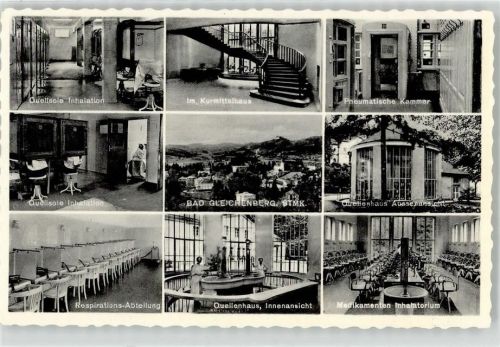 Bad Gleichenberg 1959 Quellenhaus Inhalatorium Kurhaus
