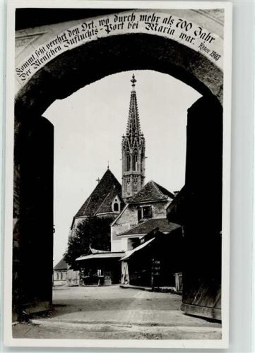 8111 Straßengel - Tor Kirche