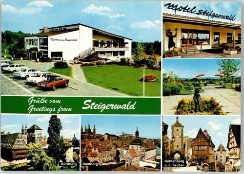 Wachenroth Autobahn Rasthaus Motel Steigerwald Südseite