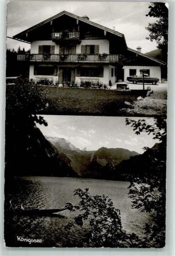 Königssee Haus Auto Ruderboot