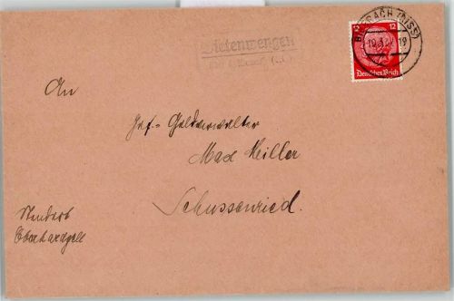 Dietenwengen Landpoststempel