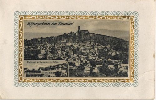 Königstein Königstein (6240) Leporello, Gesamtansicht II (Stauchung)