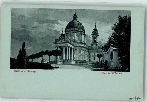 Torino 1901 Basilica di Superga