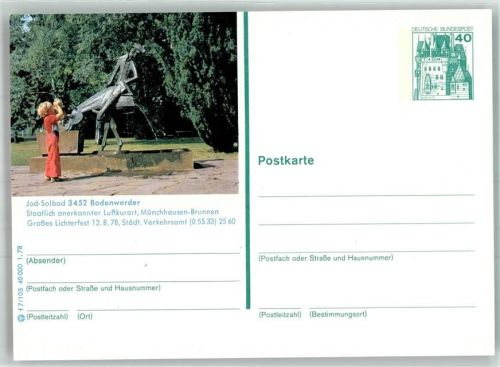 Bodenwerder Münchhausen-Brunnen