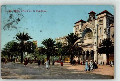Tunis 1914 Straßenbahn Tracht