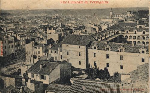 Perpignan Perpignan (Frankreich) Leporello II (Stauchung, fleckig VS/RS, Ecken abgestossen)