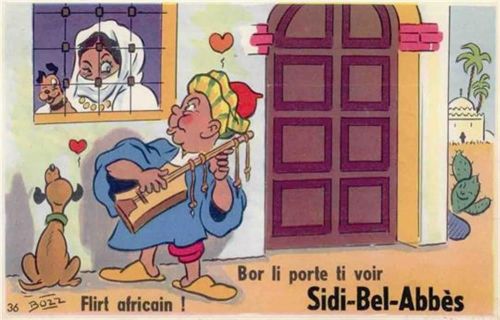 Sidi-Bel-Abbès Sidi-Bel-Abbès (Algerien) Leporello signiert Bozz I-II