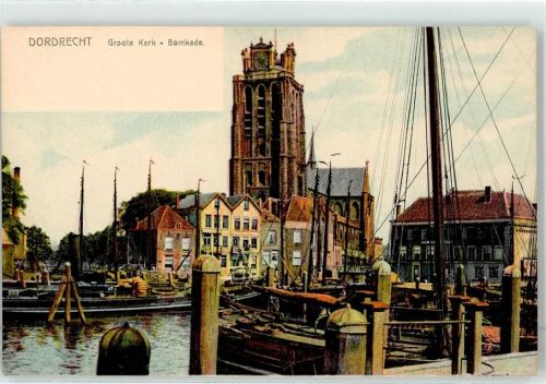 Dordrecht Hafen Kirche