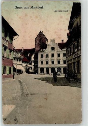 88677 W7778 Markdorf , Baden - Kronenplatz