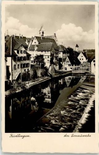 Riedlingen Wehr Donau