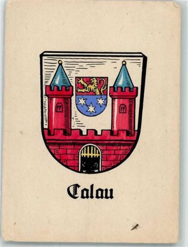 Calau Wappen Foto keine AK