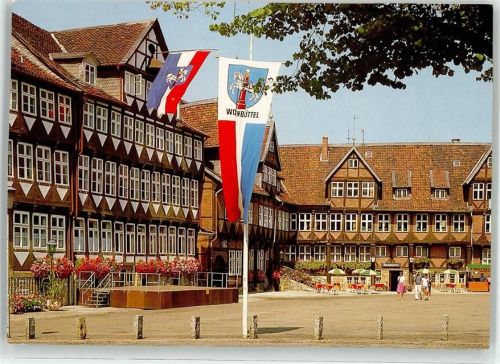 Wolfenbüttel Fachwerkhäuser am Markt