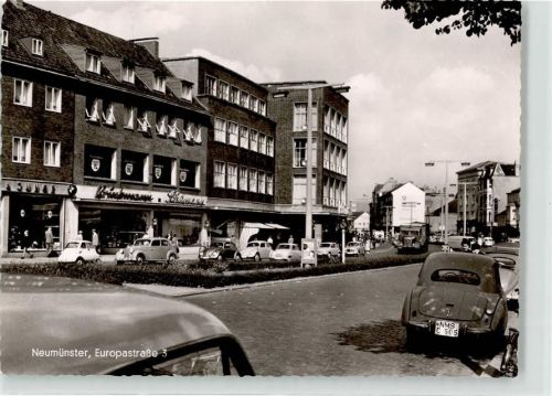 Neumünster Europastraße 3 VW Käfer Handlung Brinkmann LKW Sunge